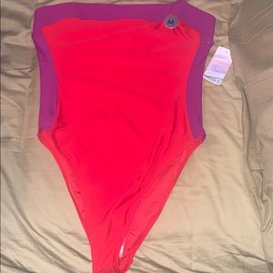 Forever 21 strapless bathing suit